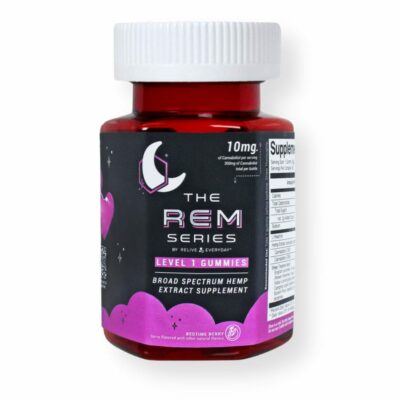 the rem series cbd vegan gummies for sleep bedtime berry